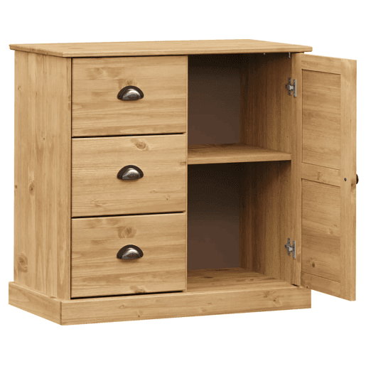 vidaXL Aparador com gavetas VIGO 78x40x75 cm madeira de pinho maciça vidaXL Aparador com gavetas VIGO 78x40x75 cm madeira de pinho maciça
