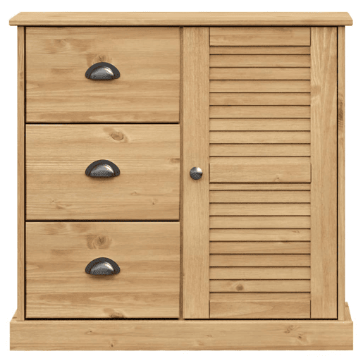 vidaXL Aparador com gavetas VIGO 78x40x75 cm madeira de pinho maciça vidaXL Aparador com gavetas VIGO 78x40x75 cm madeira de pinho maciça