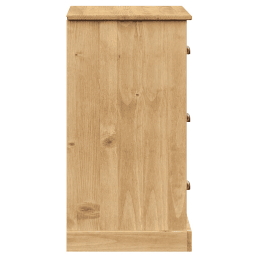 vidaXL Aparador com gavetas VIGO 78x40x75 cm madeira de pinho maciça vidaXL Aparador com gavetas VIGO 78x40x75 cm madeira de pinho maciça