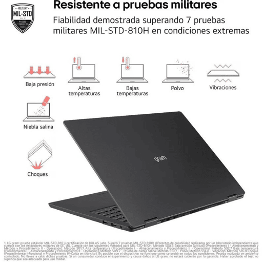 Laptop LG 14ZD90T-G.AX78B 14 intel core ultra 7 16 GB RAM 1 TB SSD Qwerty espanhol