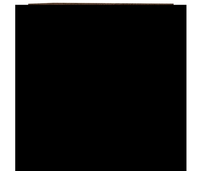 Vidaxl aparador madera contrachapada marrón roble 60x35x70 cm