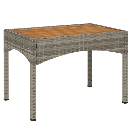 Móveis de jardim móveis de exterior Conjunto de móveis de 3 peças com almofadas cinza resina tecida 02_0015973