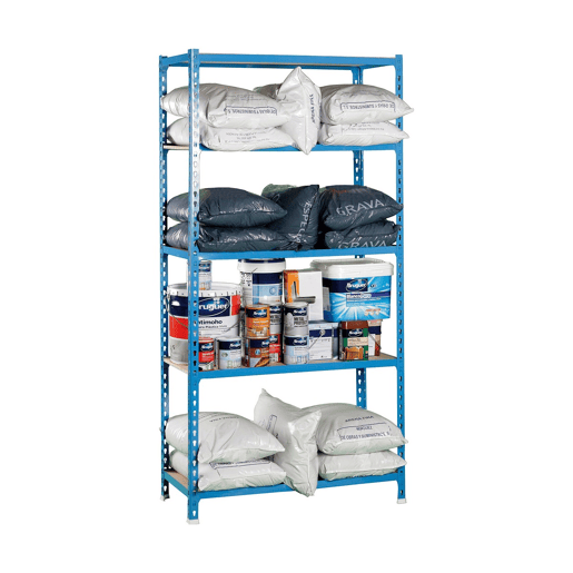 Estantes Simon Rack Maderclick Plus 5500 750 kg Metal 5 Prateleiras Aglomerado (200 x 100 x 50 cm)