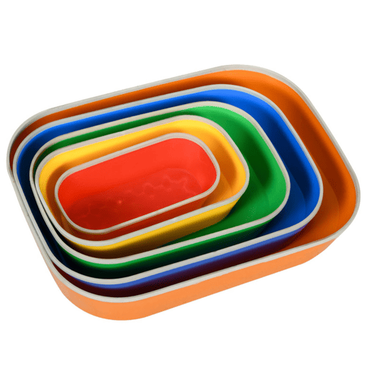ZONEKIZ Jogo de Equilíbrio para Crianças de 3-8 Anos Conjunto de 5 Degraus para Treino de Equilíbrio e Promover a Coordenação 36x27,5x31 cm Multicor