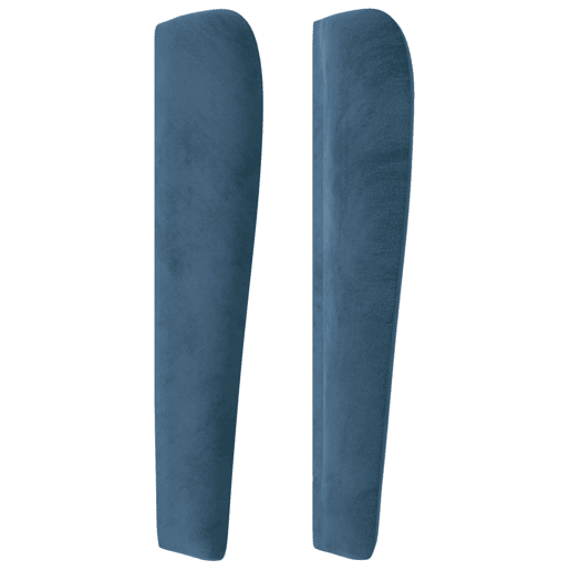 vidaXL Cabeceira cama c abas veludo 93x23x118128 cm azul-escuro vidaXL Cabeceira cama c abas veludo 93x23x118128 cm azul-escuro
