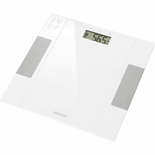 Balança digital para casa de banho Sencor Branco Vidro 150 kg Balança digital para casa de banho Sencor Branco Vidro 150 kg