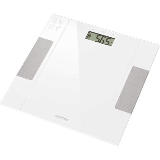 Balança digital para casa de banho Sencor Branco Vidro 150 kg Balança digital para casa de banho Sencor Branco Vidro 150 kg