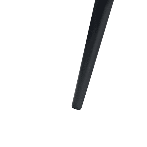 Conjunto de 4 cadeiras de jantar ARGYLE Veludo Branco creme