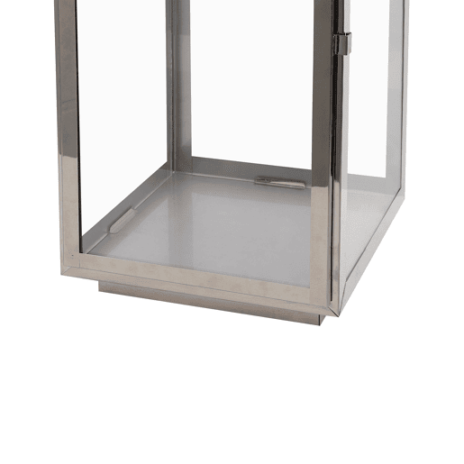 Lanterna BALI Aço inoxidável 55 cm Prateado Lanterna BALI Aço inoxidável 55 cm Prateado
