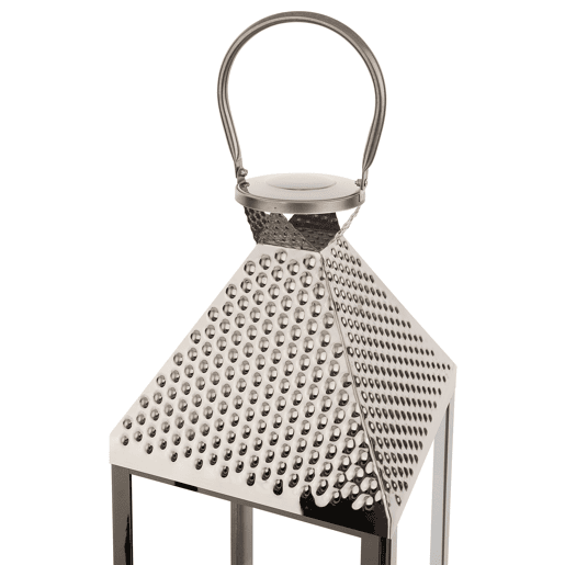 Lanterna BALI Aço inoxidável 55 cm Prateado Lanterna BALI Aço inoxidável 55 cm Prateado