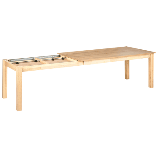 Mesa de jantar extensível MADURA Freixo claro 180280 cm 100 cm
