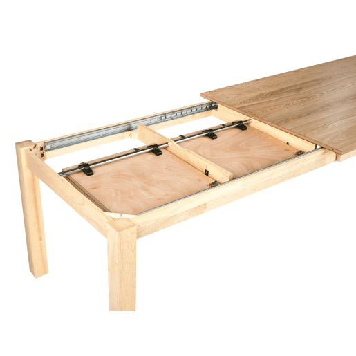 Mesa de jantar extensível MADURA Freixo claro 180280 cm 100 cm