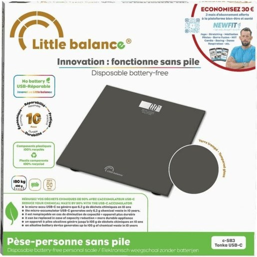 Balança digital para casa de banho Little Balance SB3