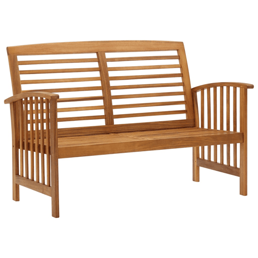 Conjunto de móveis de jardim para exterior 4 peças em madeira maciça de acácia 02_0016222 Conjunto de móveis de jardim para exterior 4 peças em madeira maciça de acácia 02_0016222