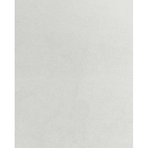Conjunto de 2 cadeiras de jantar AVENIR Veludo Branco creme