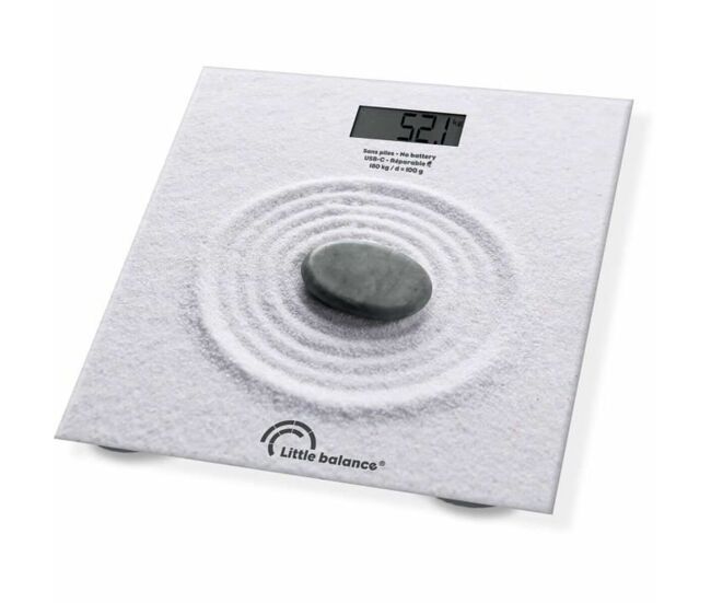 Báscula digital de baño little balance zen