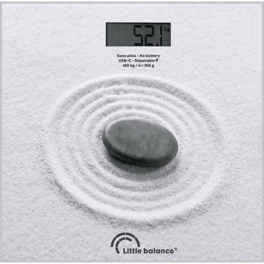 Balança digital para casa de banho Little Balance Zen