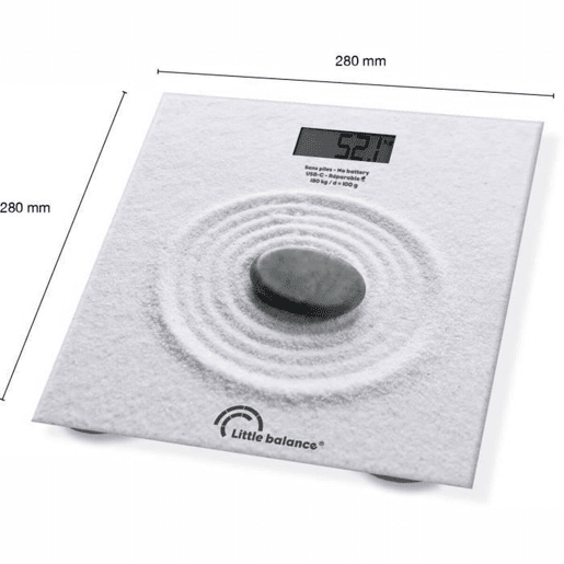 Balança digital para casa de banho Little Balance Zen