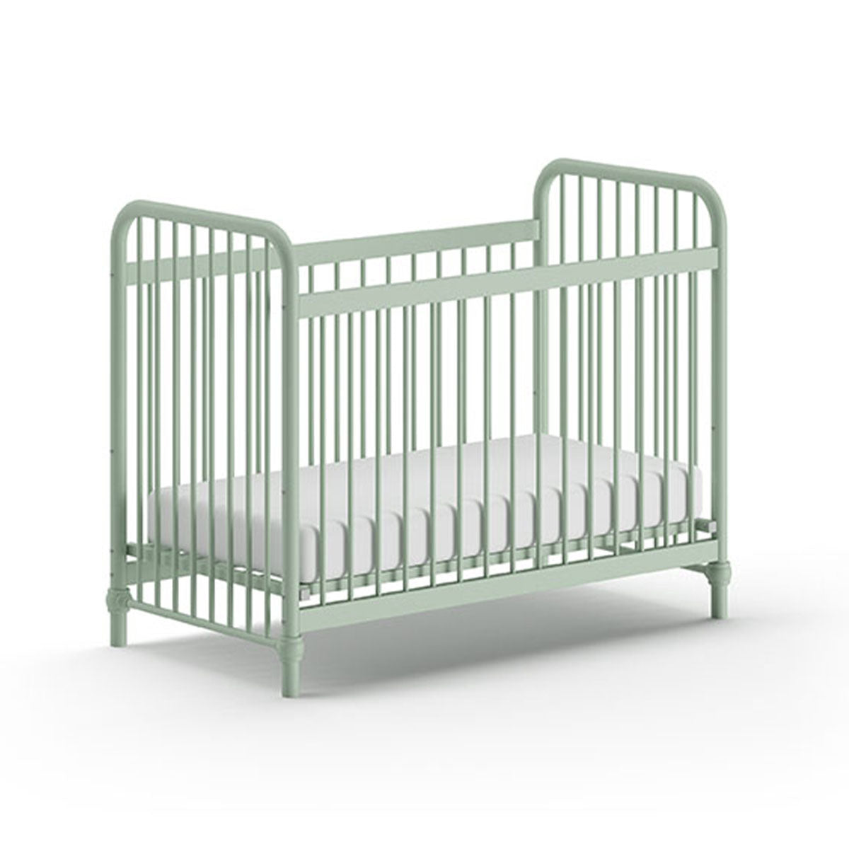 Cuna 60x120 jaxx by vipack bronxx verde mate