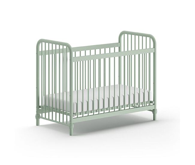 Cuna 60x120 jaxx by vipack bronxx verde mate