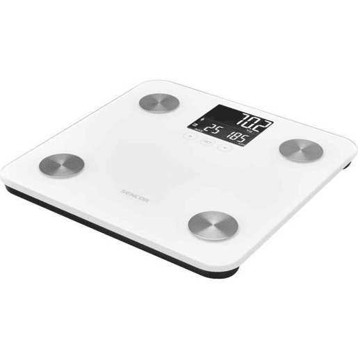 Balança digital para casa de banho Sencor SBS 6025WH Branco 180 kg
