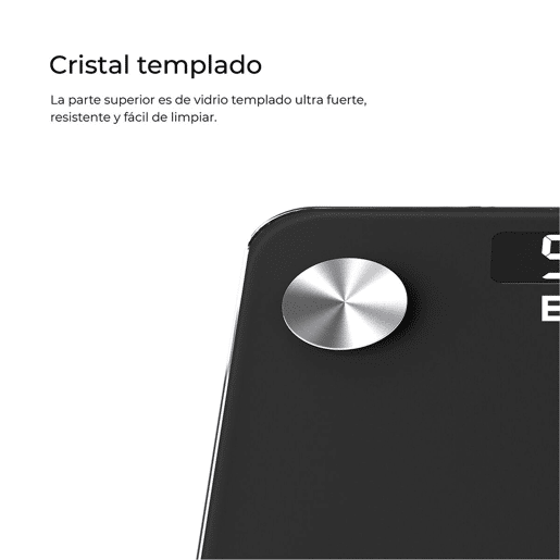 Balança digital para casa de banho EDM 07613 Body Composition Preto 180 kg