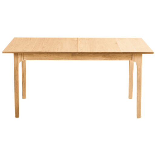 Mesa de jantar extensível DELMAS Freixo claro 160200 cm 90 cm