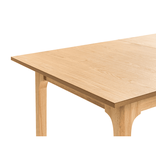 Mesa de jantar extensível DELMAS Freixo claro 160200 cm 90 cm