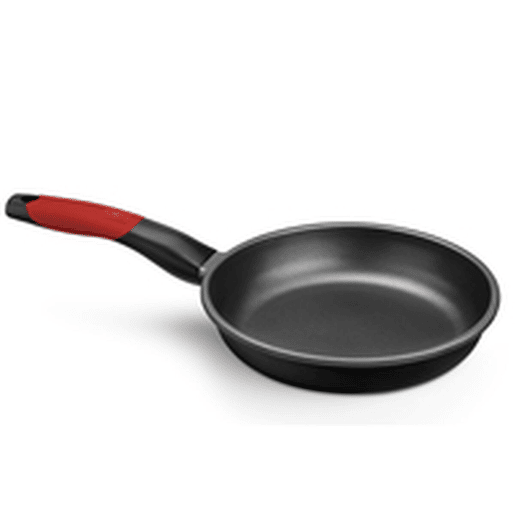 Frigideira antiaderente BRA A411224 Ø 24 cm Preto Vermelho Aço inoxidável Alumínio