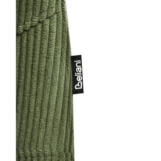 Conjunto de 2 cadeiras de jantar HILDEN Bombazine Verde