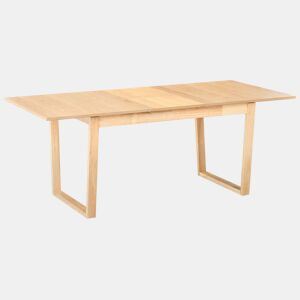 Mesa de jantar extensível CAMDEN Freixo claro 160200 cm 95 cm