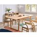 Beliani Mesa de comedor extensible CAMDEN Beliani Mesa de comedor extensible CAMDEN Marron Claro