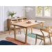 Beliani Mesa de comedor extensible CAMDEN Beliani Mesa de comedor extensible CAMDEN Marron Claro