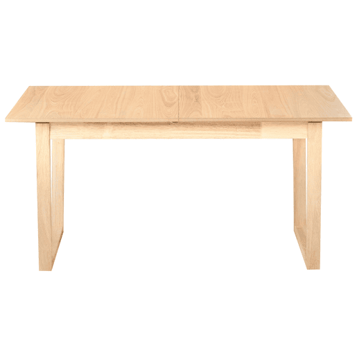 Mesa de jantar extensível CAMDEN Freixo claro 160200 cm 95 cm