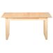 Beliani Mesa de comedor extensible CAMDEN Beliani Mesa de comedor extensible CAMDEN Marron Claro
