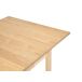 Beliani Mesa de comedor extensible CAMDEN Beliani Mesa de comedor extensible CAMDEN Marron Claro