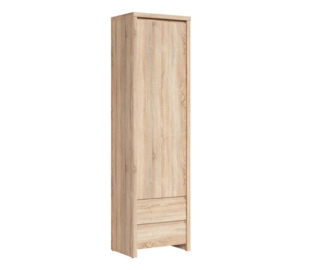 Armario columna 1 puerta 2 cajones soren madera