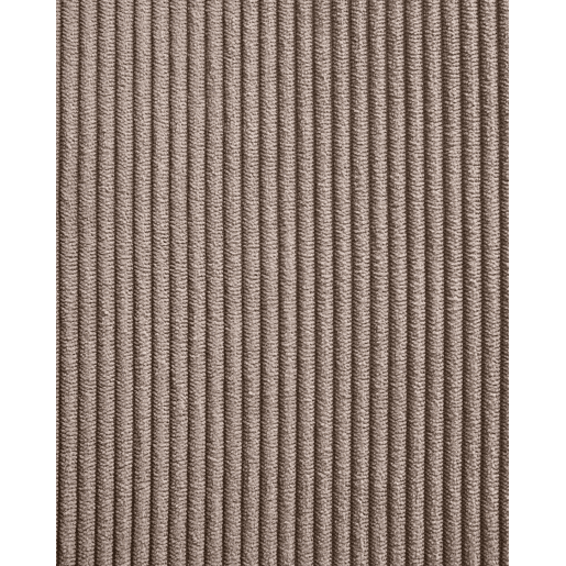 Conjunto de 2 cadeiras de jantar HILDEN Bombazine Taupe