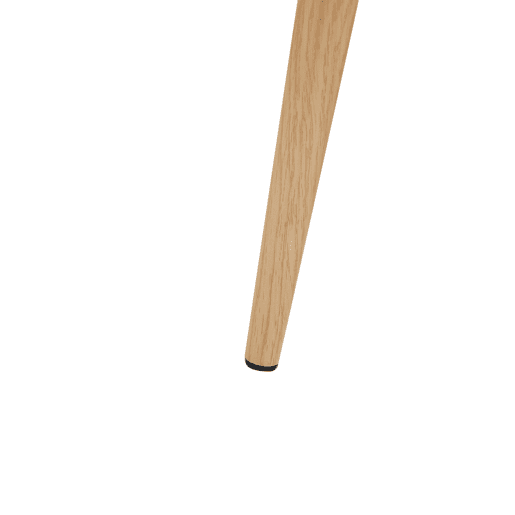 Conjunto de 2 cadeiras de jantar HILDEN Bombazine Branco