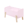 Caixa de brinquedos Vipack Kiddy rosa antigo