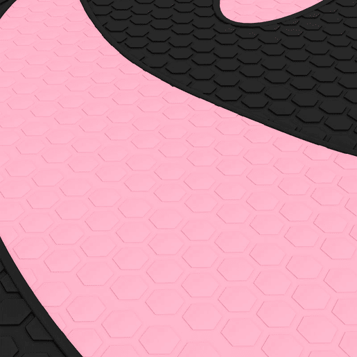 HOMCOM Step para Exercício Aeróbico Plataforma Step com Altura Ajustável em 3 Níveis com Carga Máxima 150kg para Exercício em Academia Casa 80x31x10-20 cm Rosa e Preto