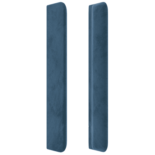 vidaXL Cabeceira cama c abas veludo 93x16x118128 cm azul-escuro vidaXL Cabeceira cama c abas veludo 93x16x118128 cm azul-escuro