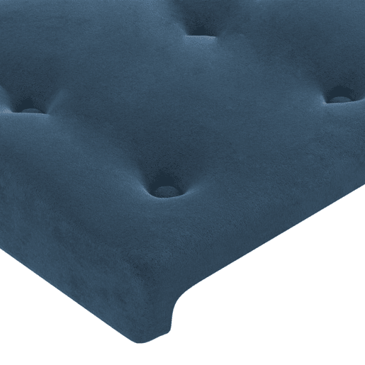 vidaXL Cabeceira cama c abas veludo 93x16x118128 cm azul-escuro vidaXL Cabeceira cama c abas veludo 93x16x118128 cm azul-escuro