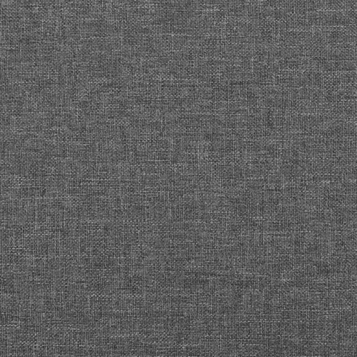 vidaXL Cabeceira de cama c abas tecido 93x16x7888 cm cinzento-escuro