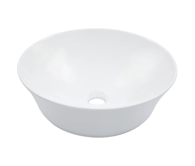 Vidaxl lavabo 41x12,5 cm cerámica blanco