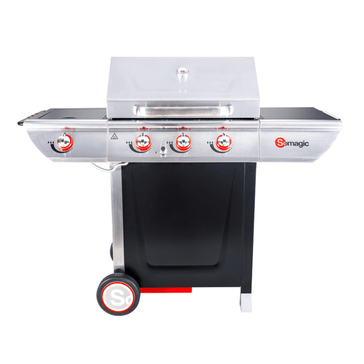 SOMAGIC - MANHATTAN 350GPI Barbecue a gás - 3 queimadores 10,5kW + placa de aquecimento