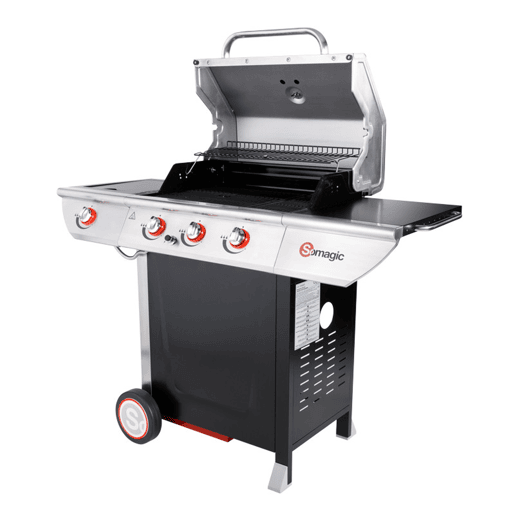 SOMAGIC - MANHATTAN 350GPI Barbecue a gás - 3 queimadores 10,5kW + placa de aquecimento