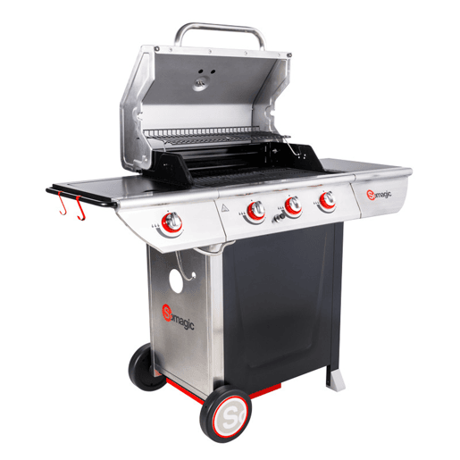 SOMAGIC - MANHATTAN 350GPI Barbecue a gás - 3 queimadores 10,5kW + placa de aquecimento