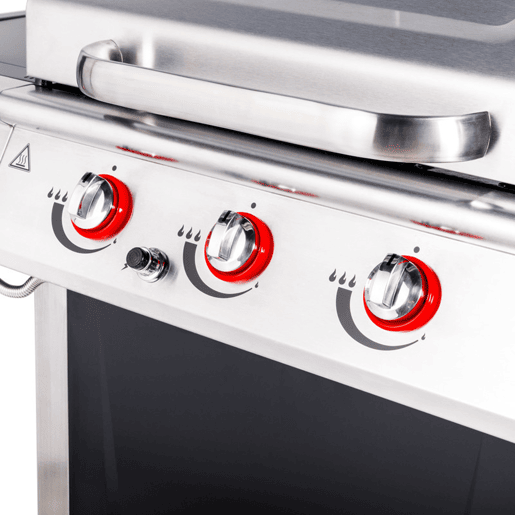 SOMAGIC - MANHATTAN 350GPI Barbecue a gás - 3 queimadores 10,5kW + placa de aquecimento