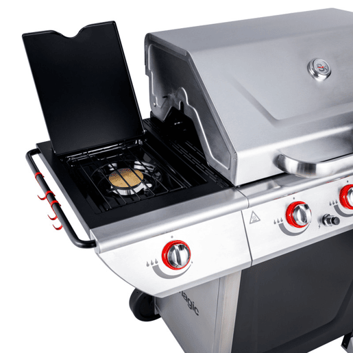 SOMAGIC - MANHATTAN 350GPI Barbecue a gás - 3 queimadores 10,5kW + placa de aquecimento